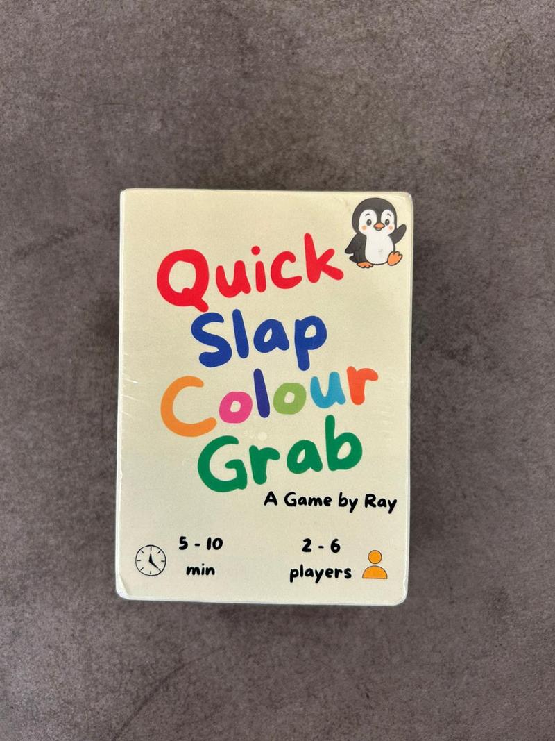 Quick Slap Colour Grab game box